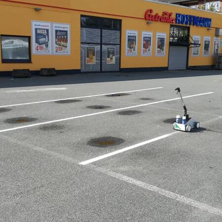 Parkplatzmarkierung